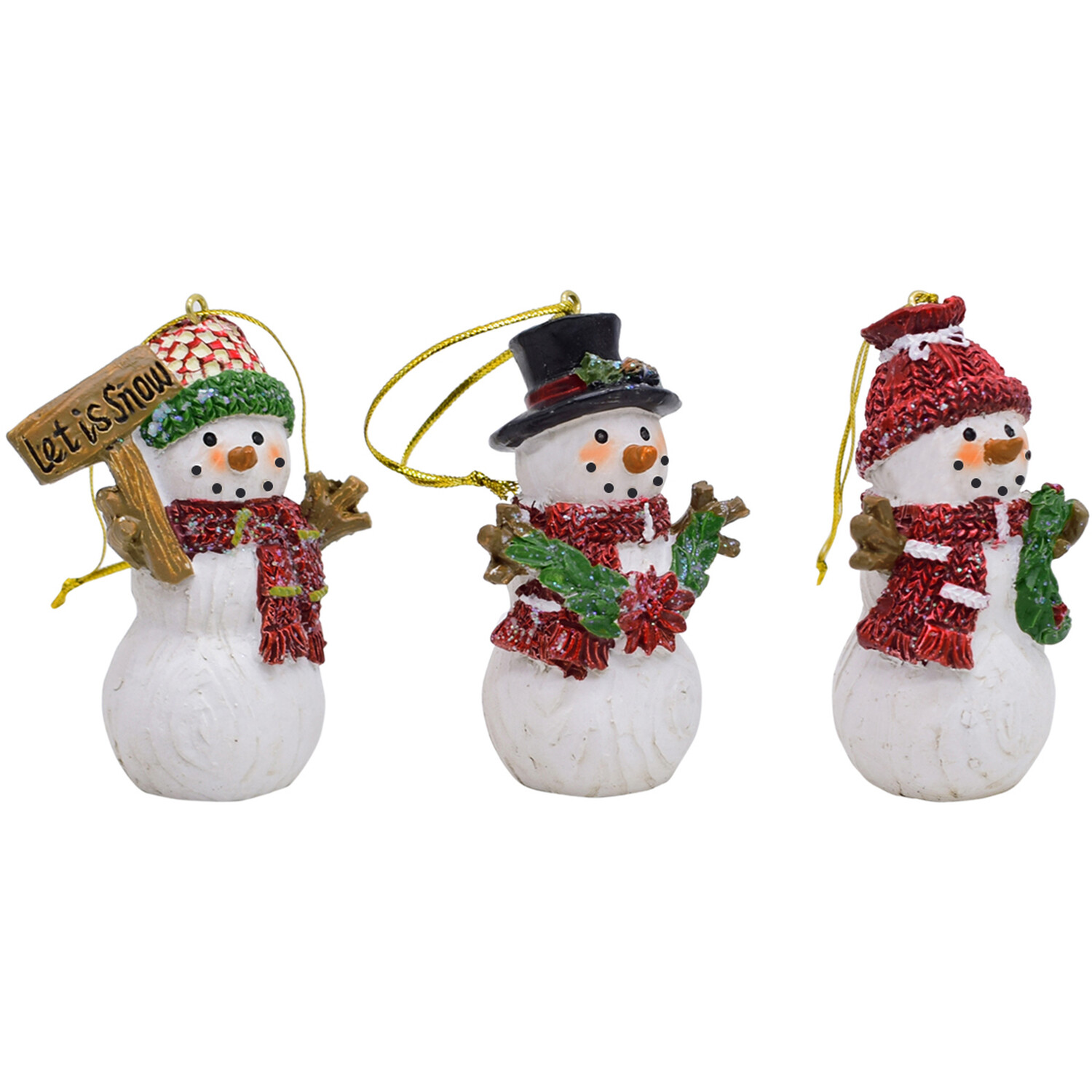 Hanging Snowman Hanging Decoration Image 3