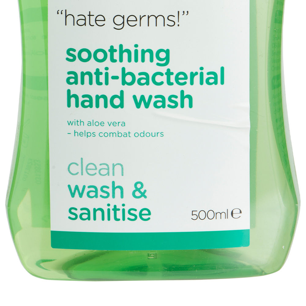 Wilko Antibacterial Aloe Vera Hand Wash 500ml Wilko