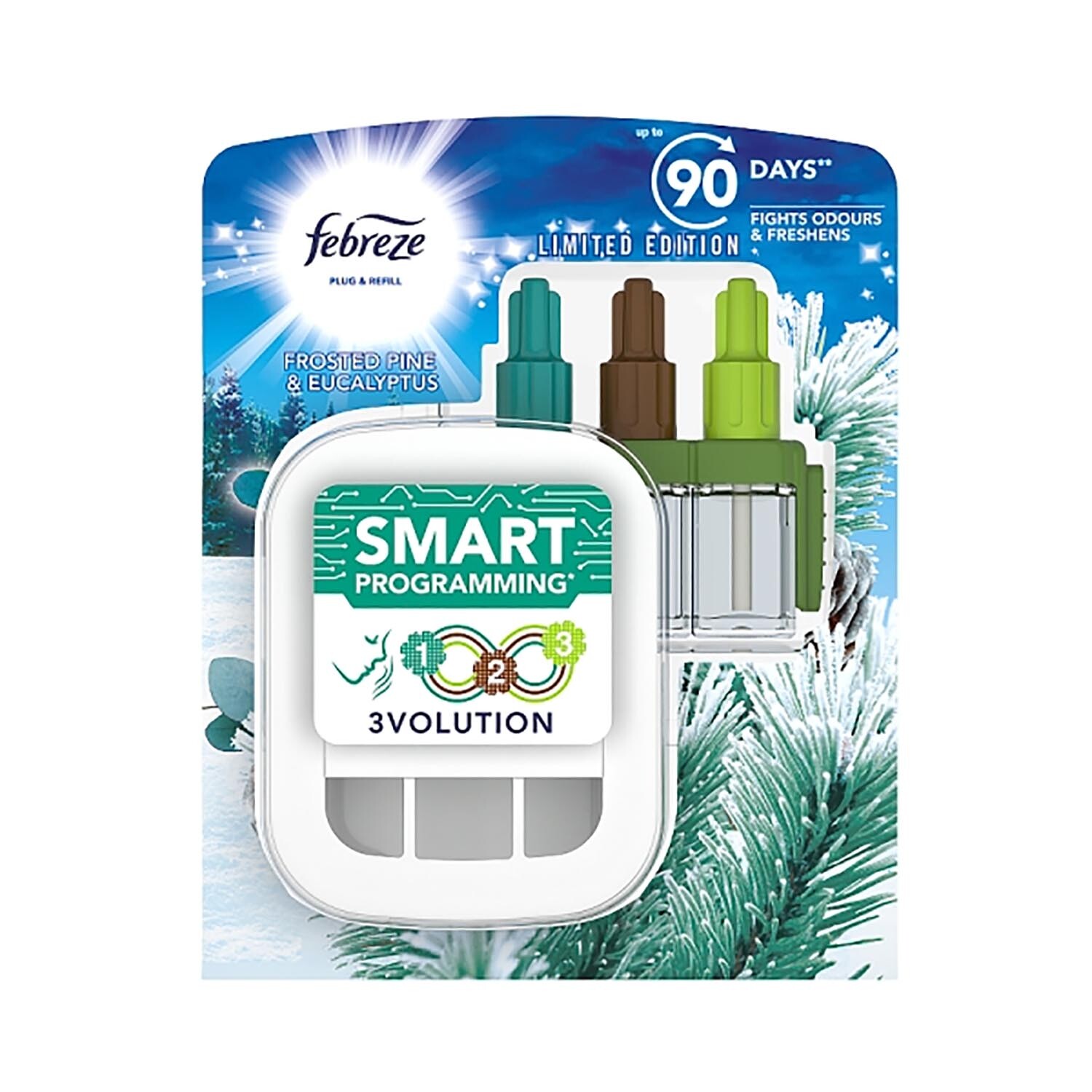 Ambi Pur 3Volution Air Plug In Starter Kit - Frosted Pine and Eucalyptus Image