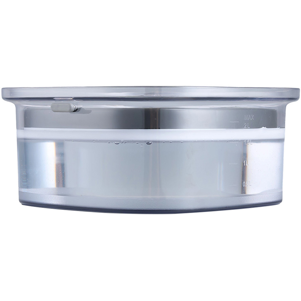 H&O Direct Transparent Spill Proof Pet Water Bowl 2L Image 2