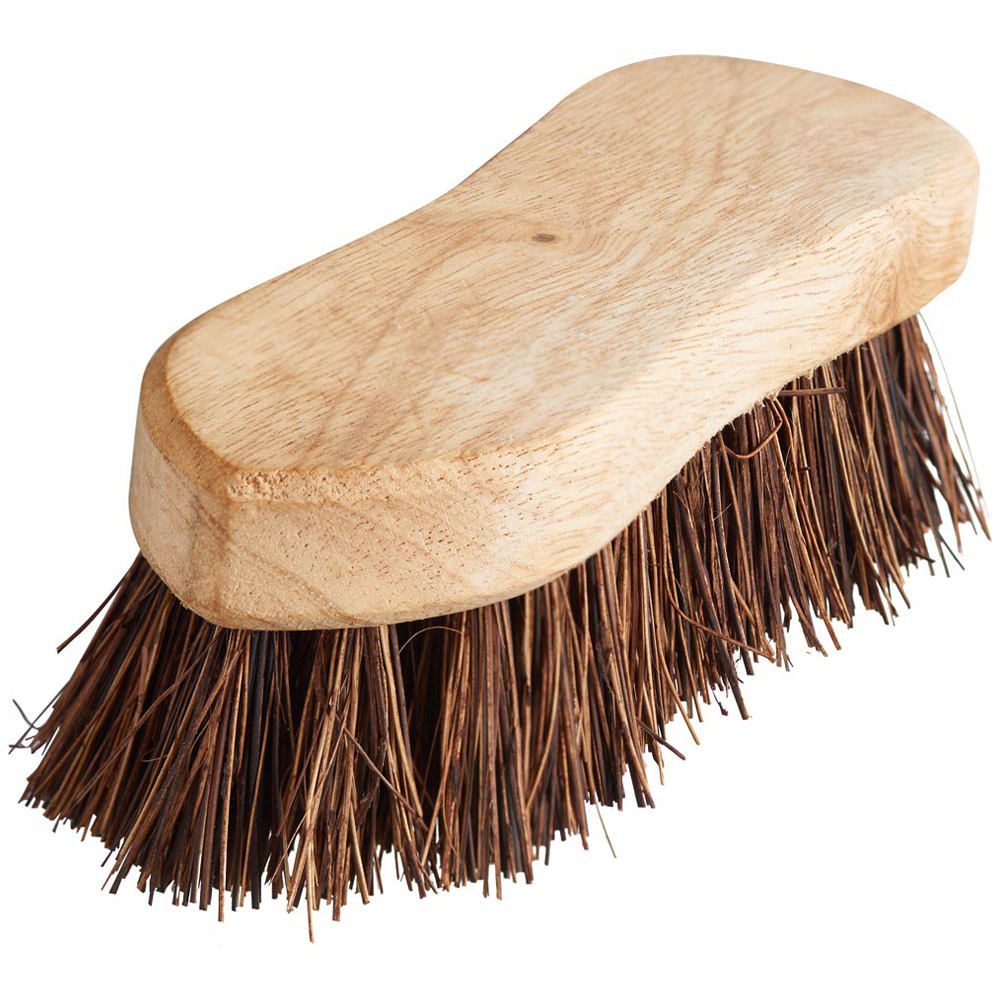 Wilko Stiff Bassine Wooden Scrubbing Brush Image 5