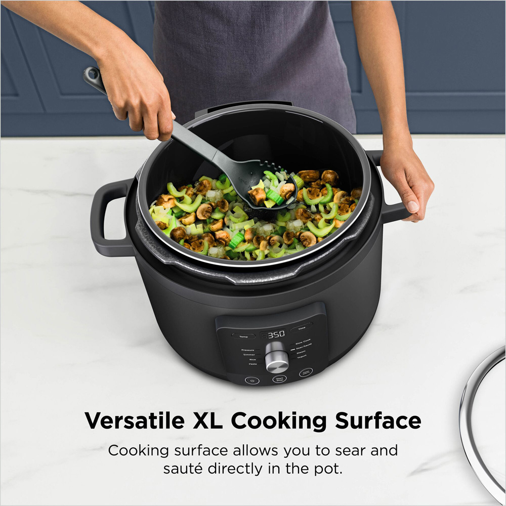 Ninja HyperHeat PC201UK 9-in-1 Grey 6L Pressure and Rice Electric Cooker Image 6
