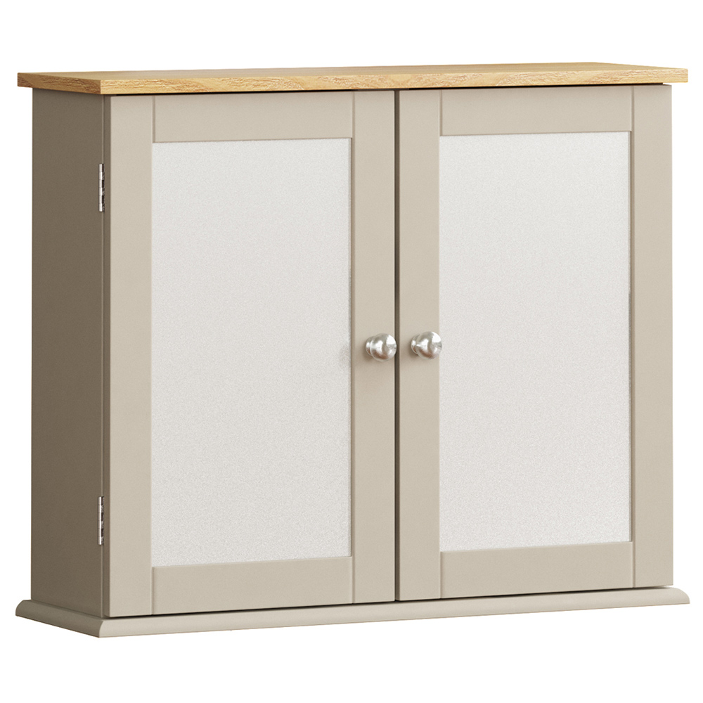 Lassic Bath Vida Priano Wide 2 Door Mirror Bathroom Cabinet Image 2