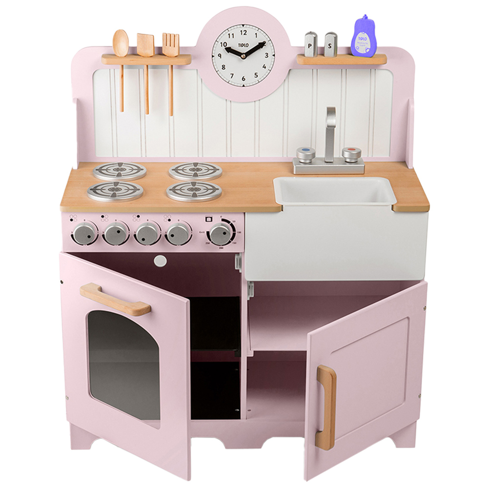 Tidlo Kids Pink Country Play Kitchen Image 3