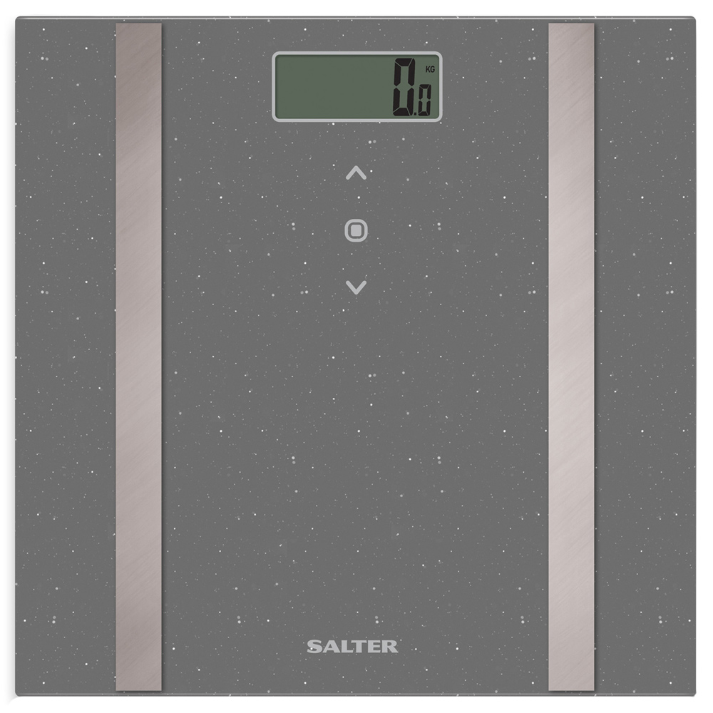 Salter Grey Glitter Bathroom Scale Image 2