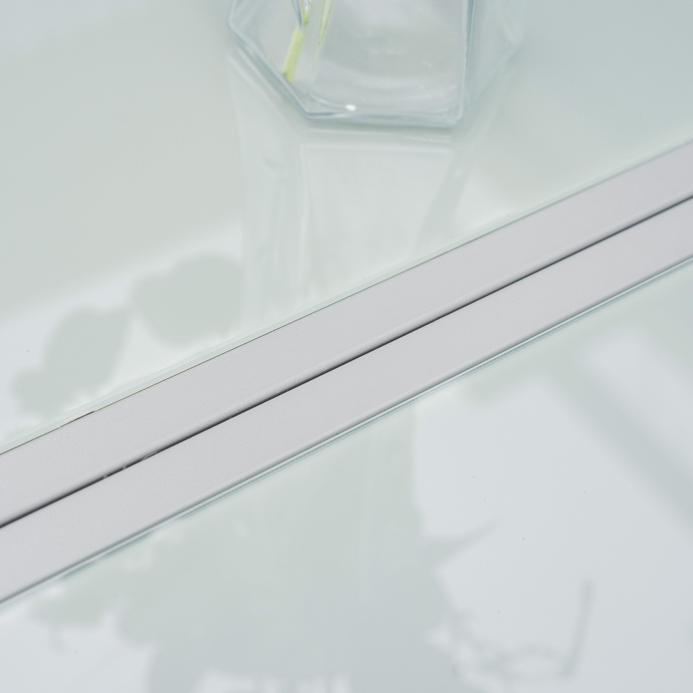 Outsunny 6 Seater Steel Garden Dining Set Grey Image 4