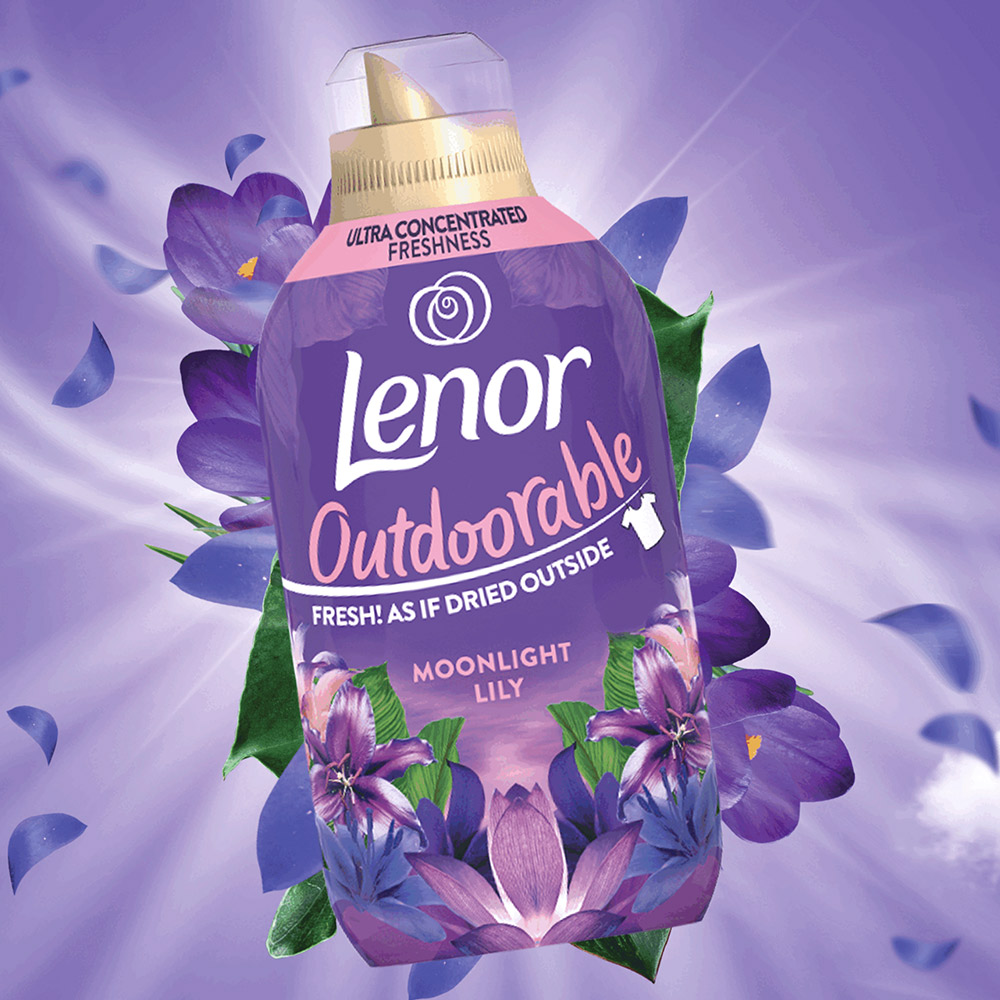 Lenor Outdoorable Midnight Lily Fabric Conditioner 55 Washes Case of 8 x 770ml Image 8