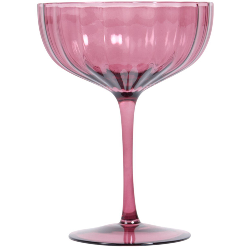 Plum Champagne Coupe Purple Image 2
