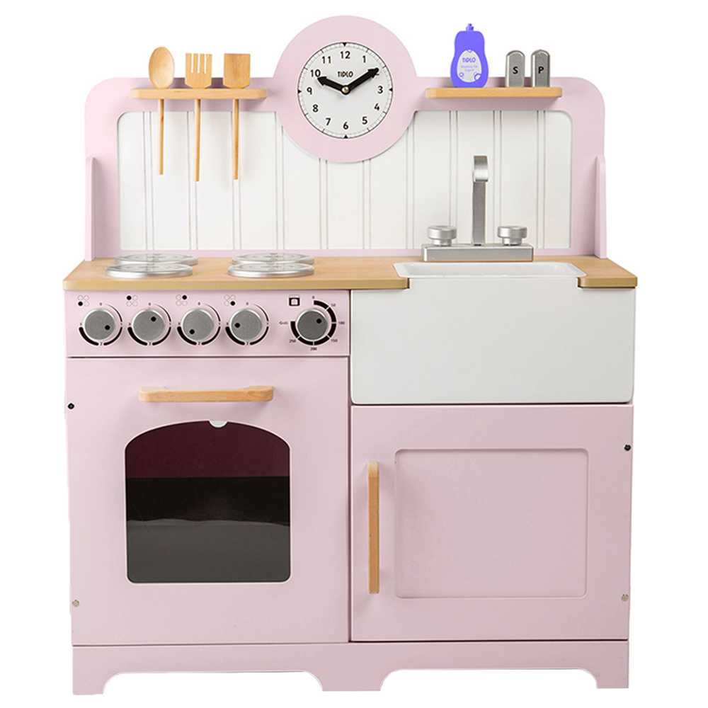 Tidlo Kids Pink Country Play Kitchen Image 2