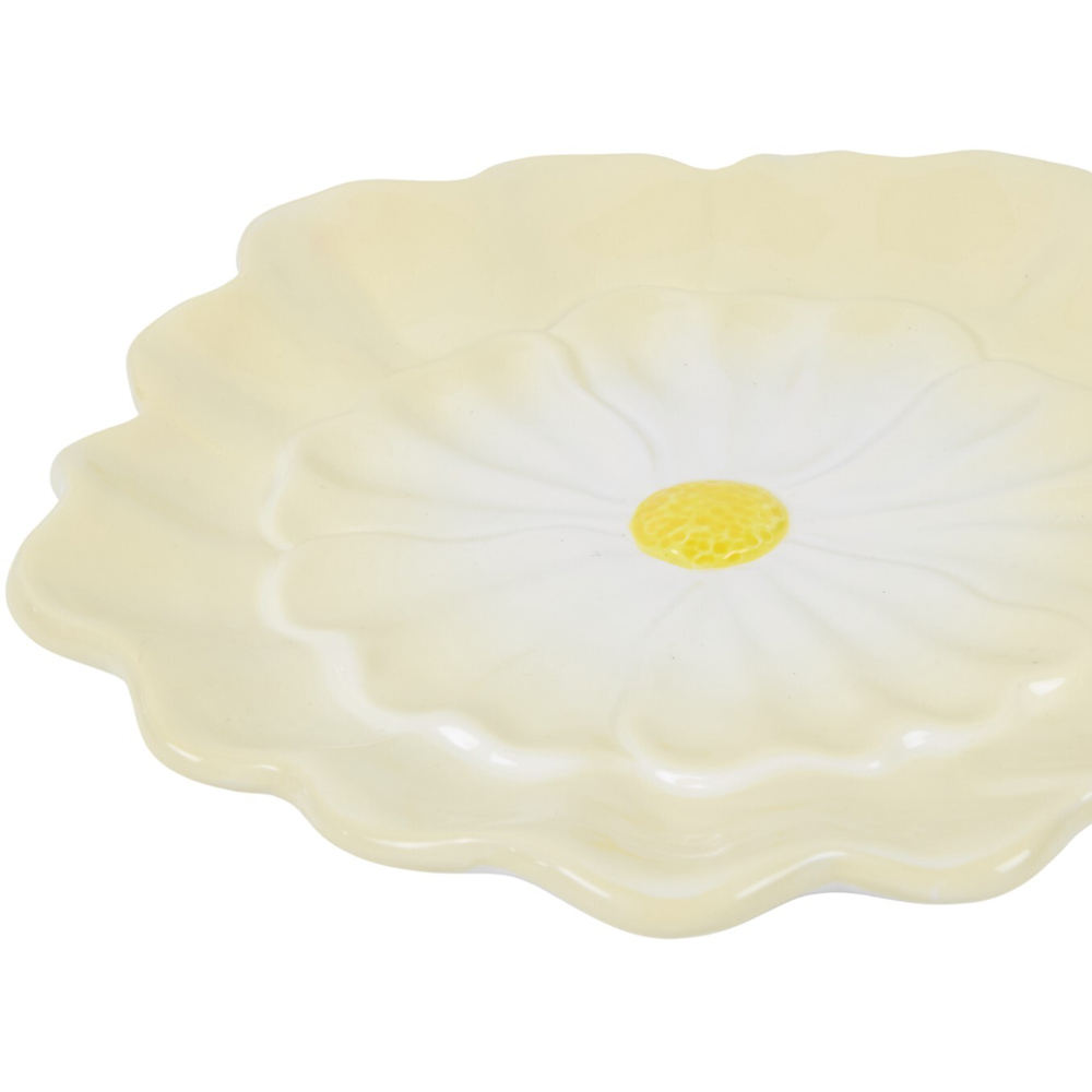Large Flower Plate Image 6