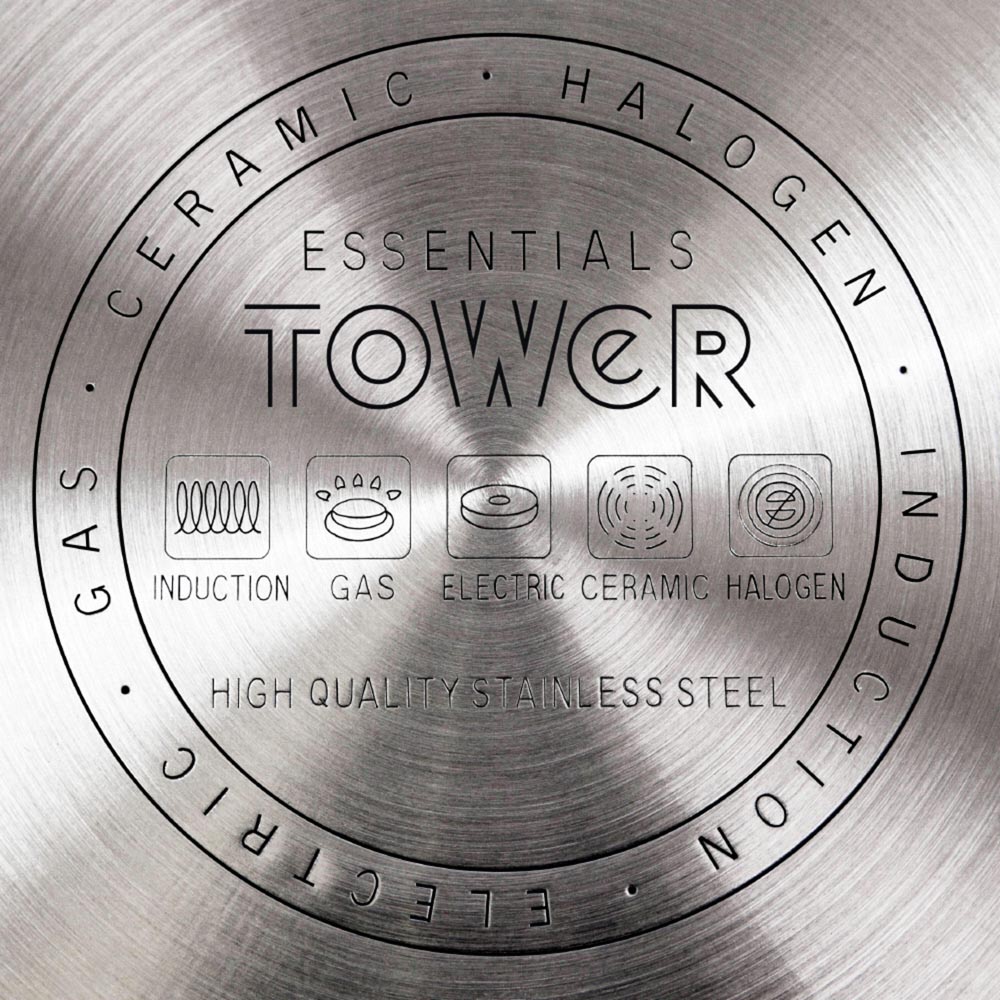 Tower 24cm Stainless Steel Casserole Image 5