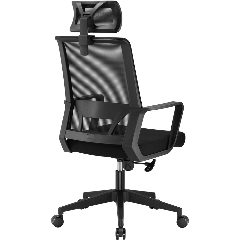 TTAP Cambridge Plus Black Mesh Swivel Office Chair Image 3