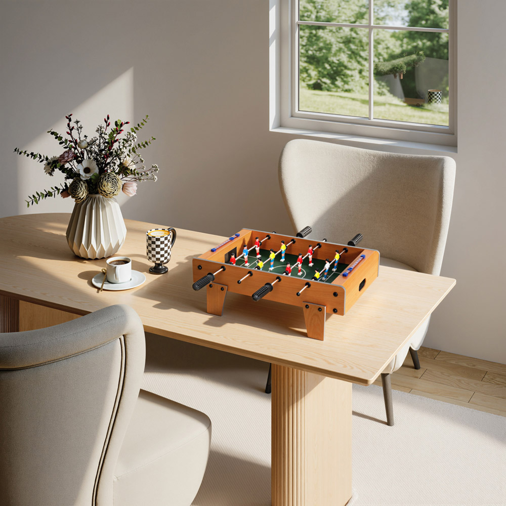 SPORTNOW Kids Compact Foosball Table Image 3