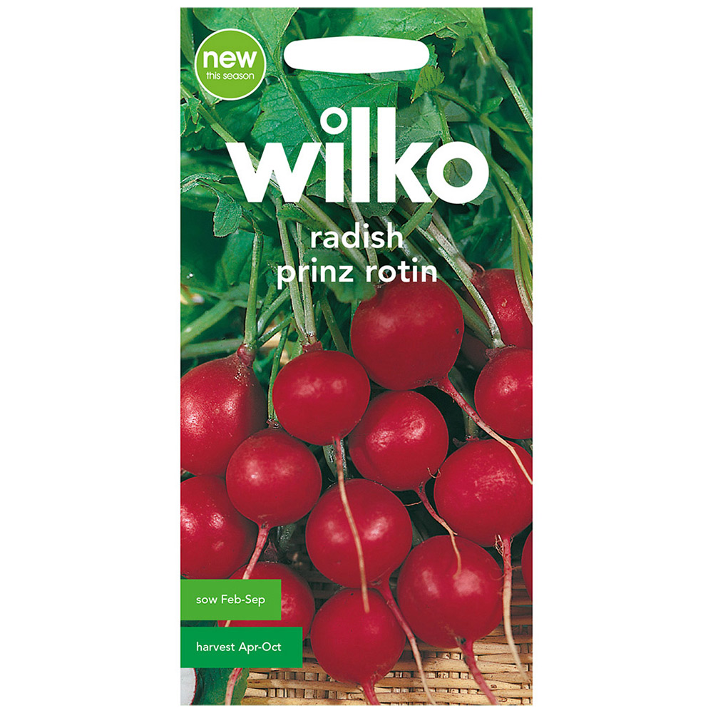Wilko Radish Prinz Rotin Seeds Wilko