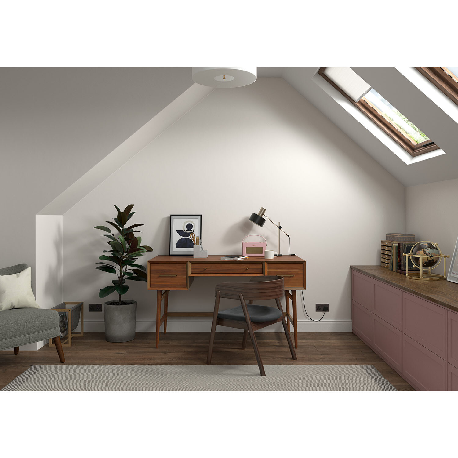 Dulux Heritage Walls and Ceilings Pale Nutmeg Velvet Matt Emulsion Paint 2.5L Image 7