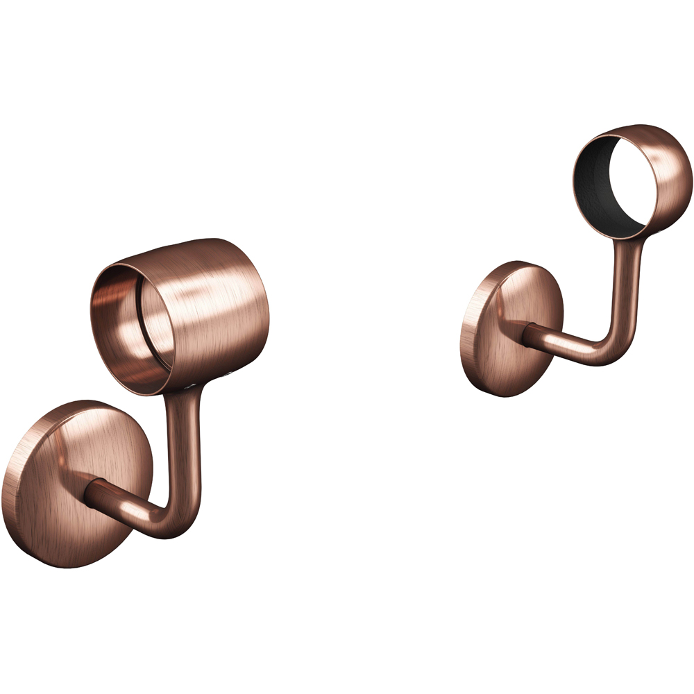 Rothley Antique Copper Stair Handrail Kit 2.4m Image 3