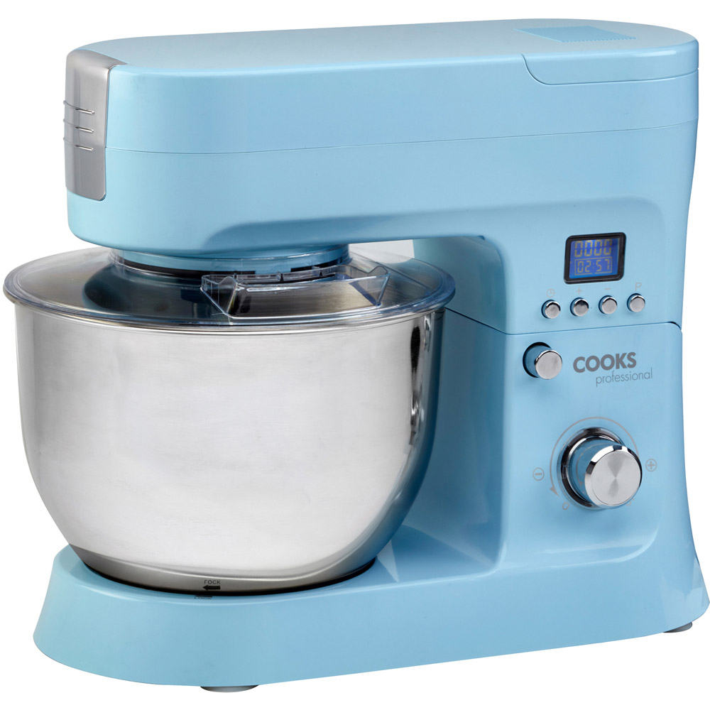 Cooks Professional G2881 Blue 1200W Stand Mixer Image 1