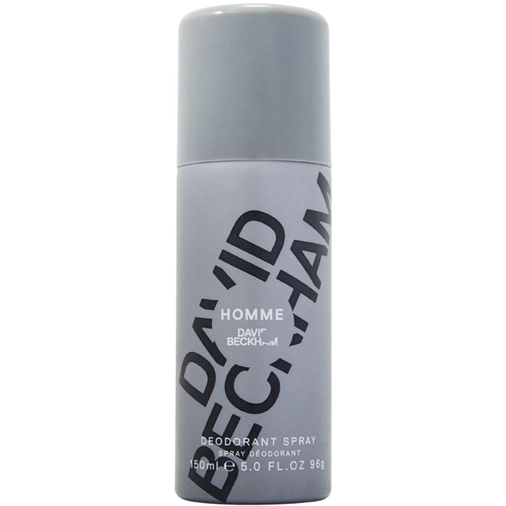 David Beckham Homme Deodorant Spray 150ml Image 1