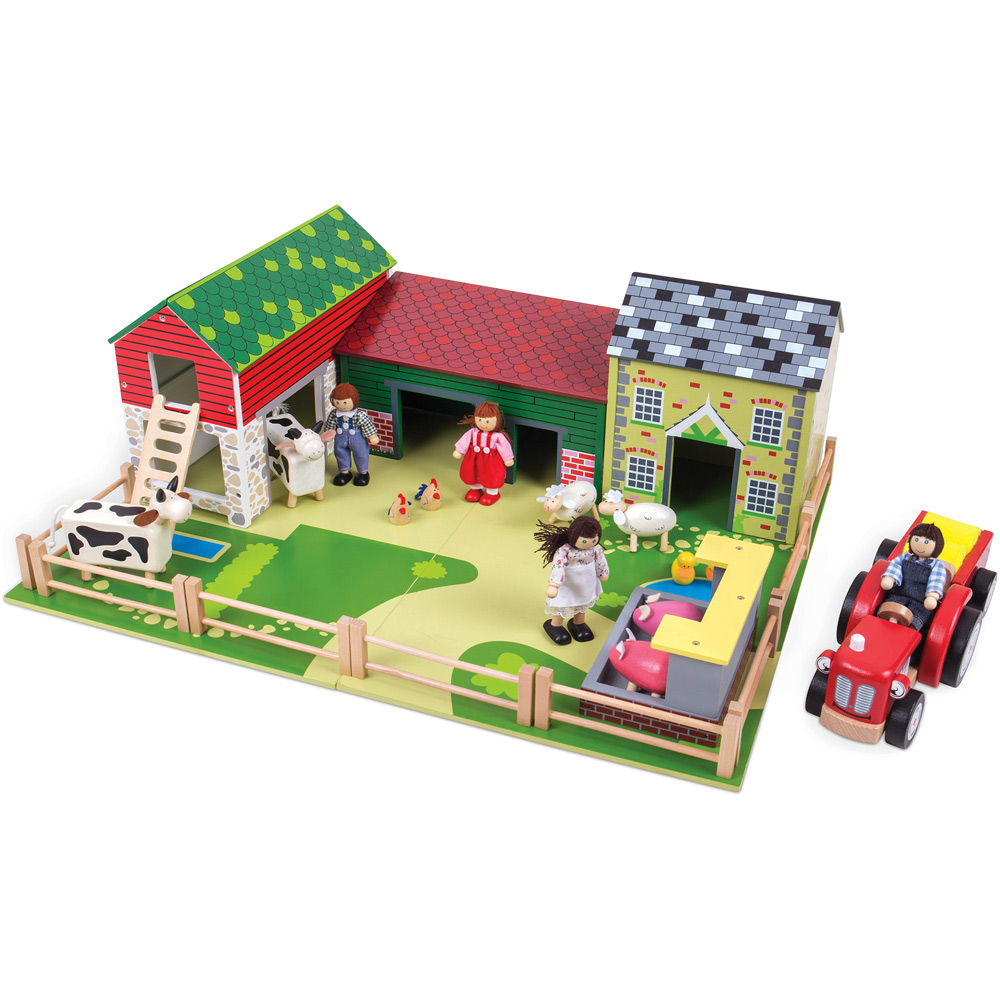 Tidlo Wooden Farm Toy Bundle Image 2