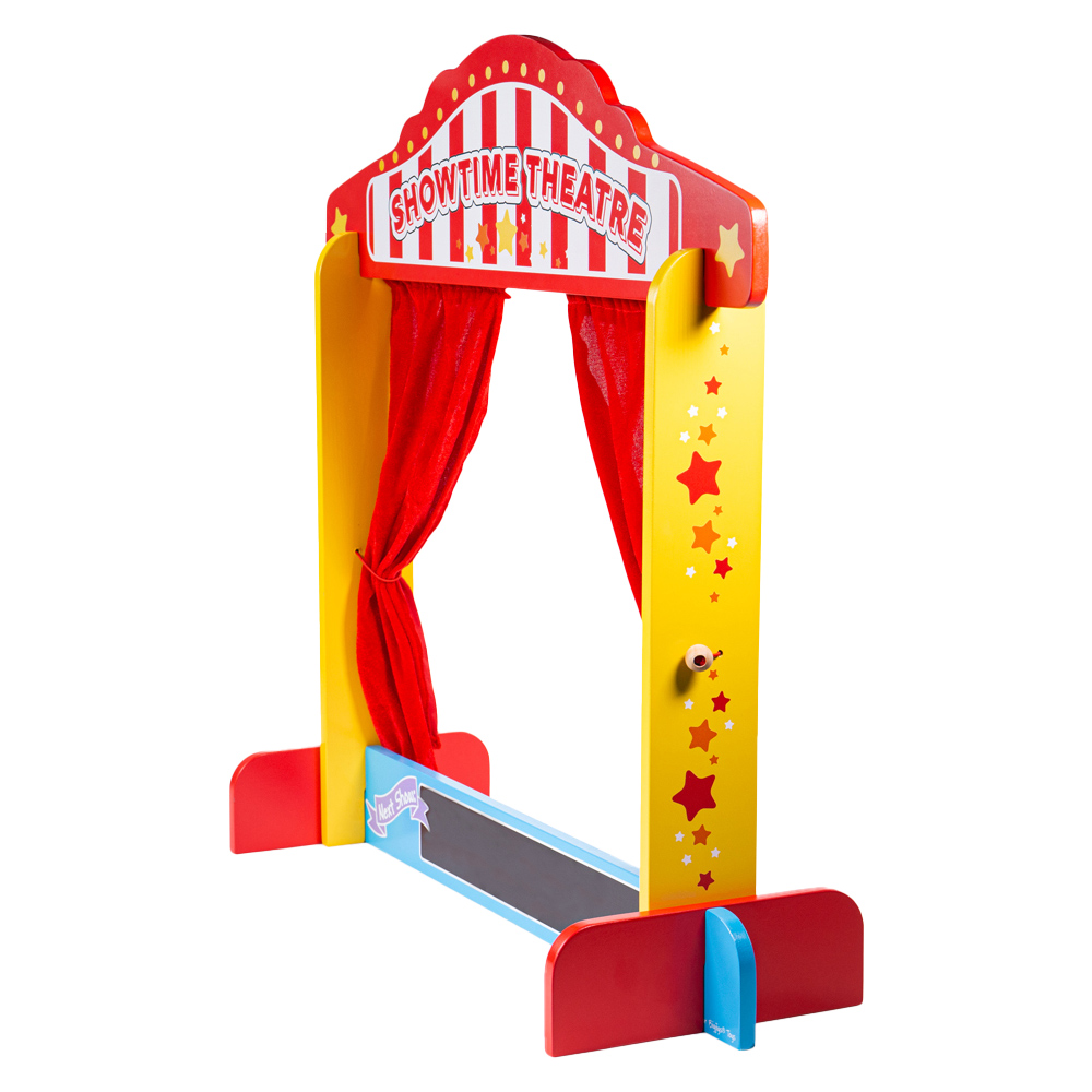 Bigjigs Toys Wooden Table Top Theatre Image 2