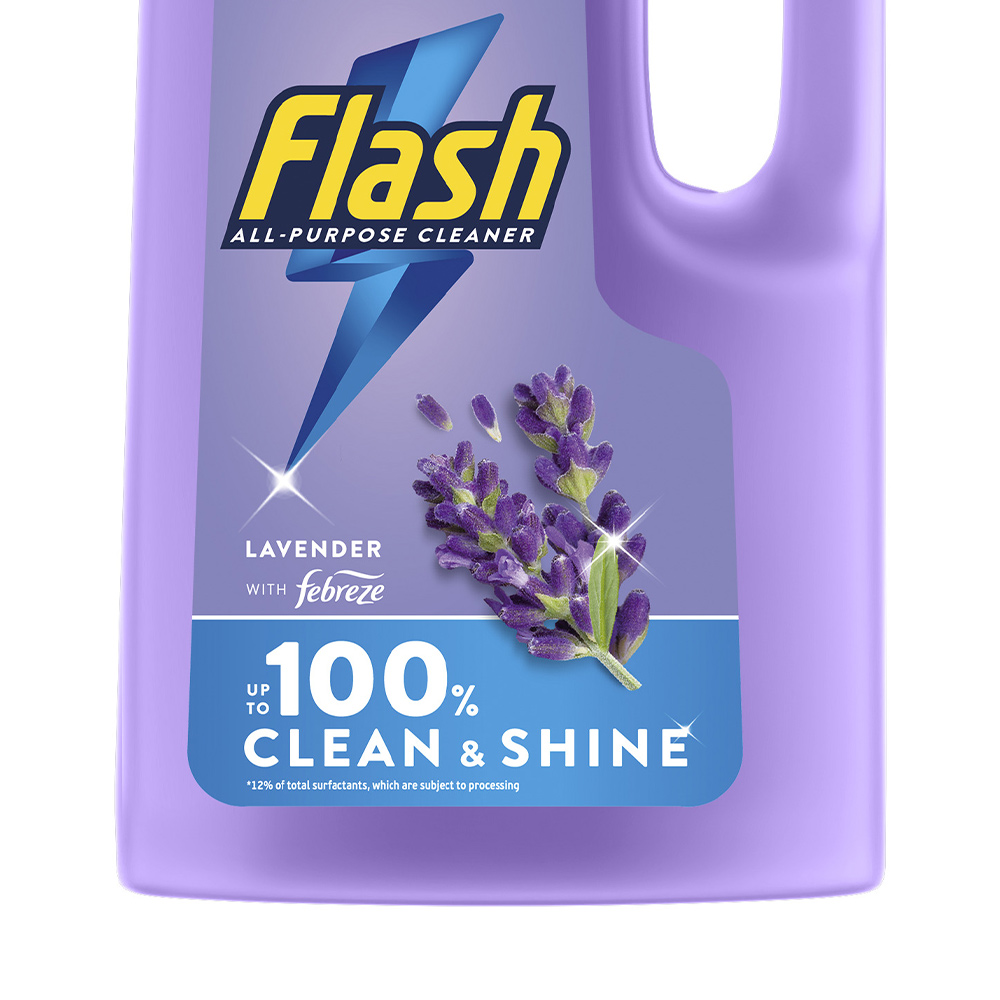 Flash Lavender All Purpose Liquid Cleaner 2.05L Wilko