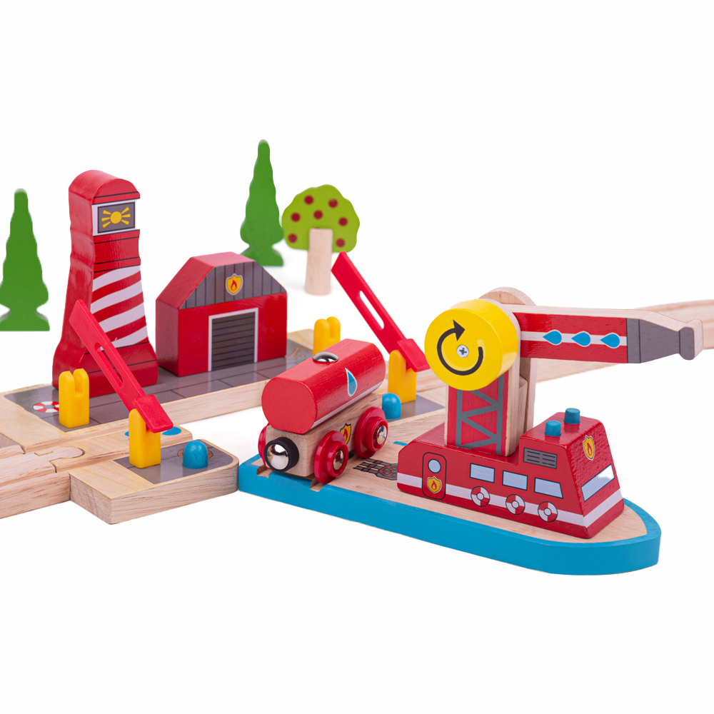 Bigjigs Rail Fire Sea Rescue Image 3