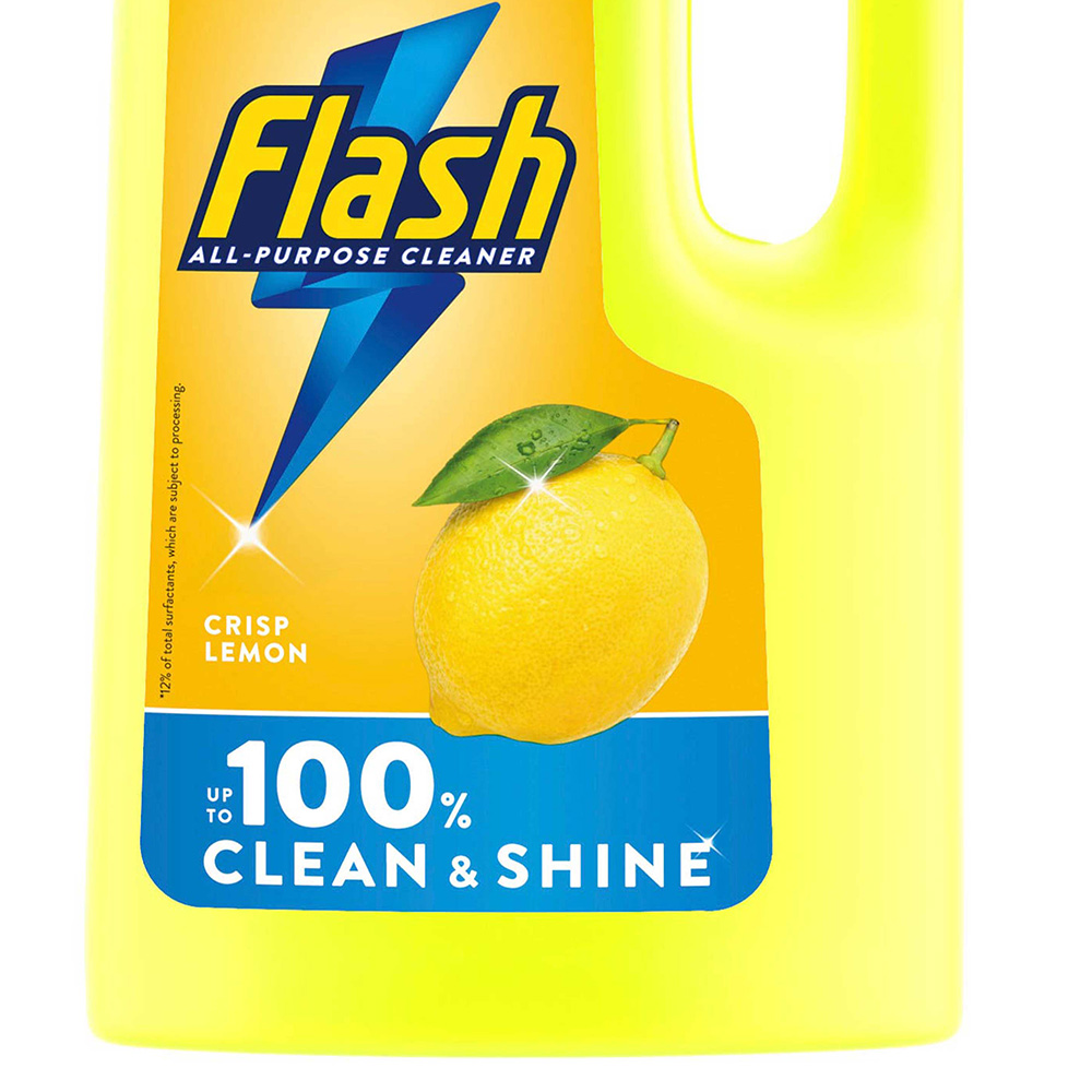 Flash Lemon All Purpose Liquid Cleaner 1.5L Wilko