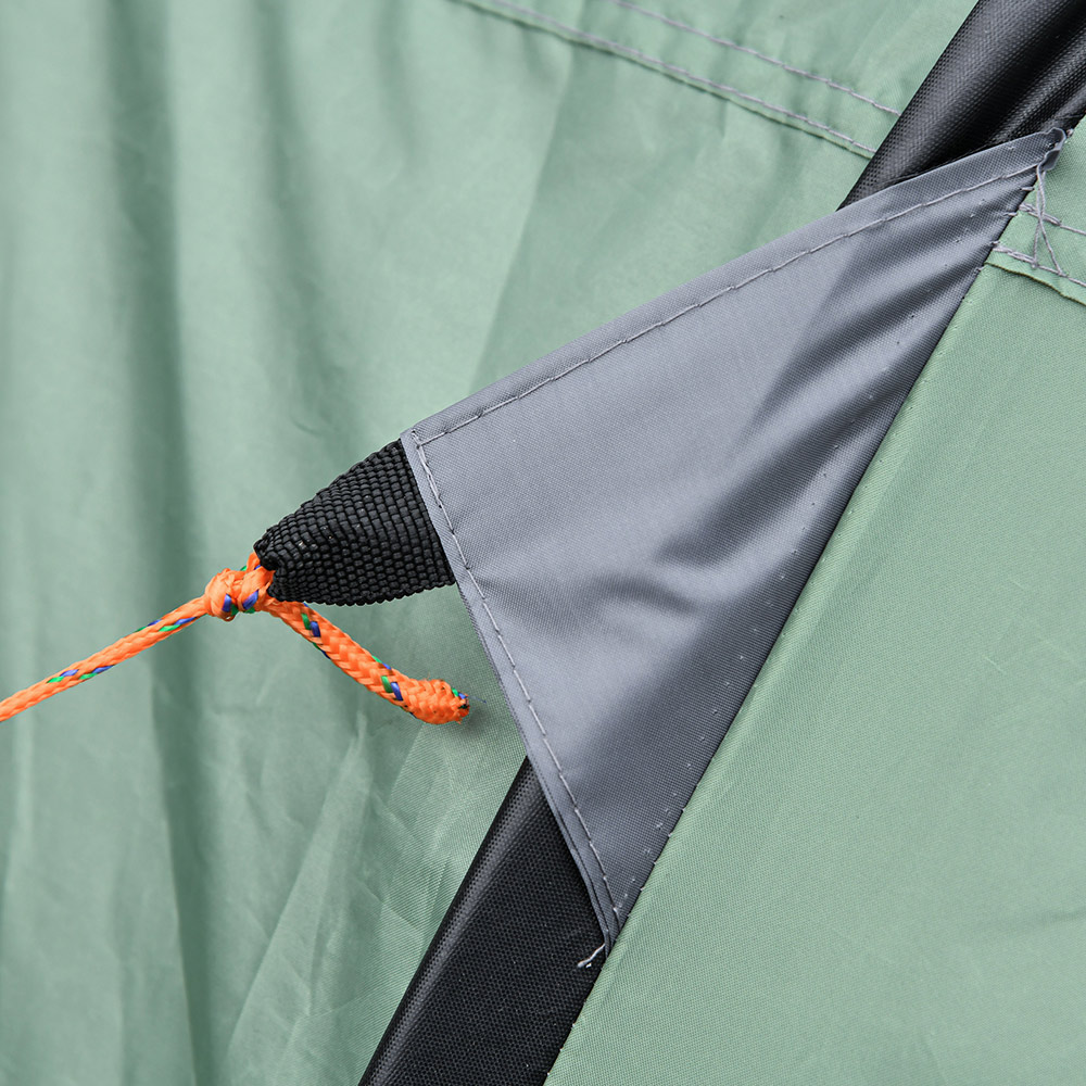 Outsunny 4 5 Person Pop up Camping Tent Green Wilko