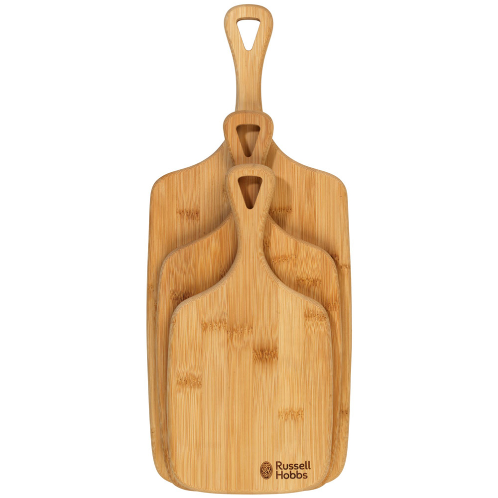 Russell Hobbs 3 Piece Bamboo Chopping Board Image 5