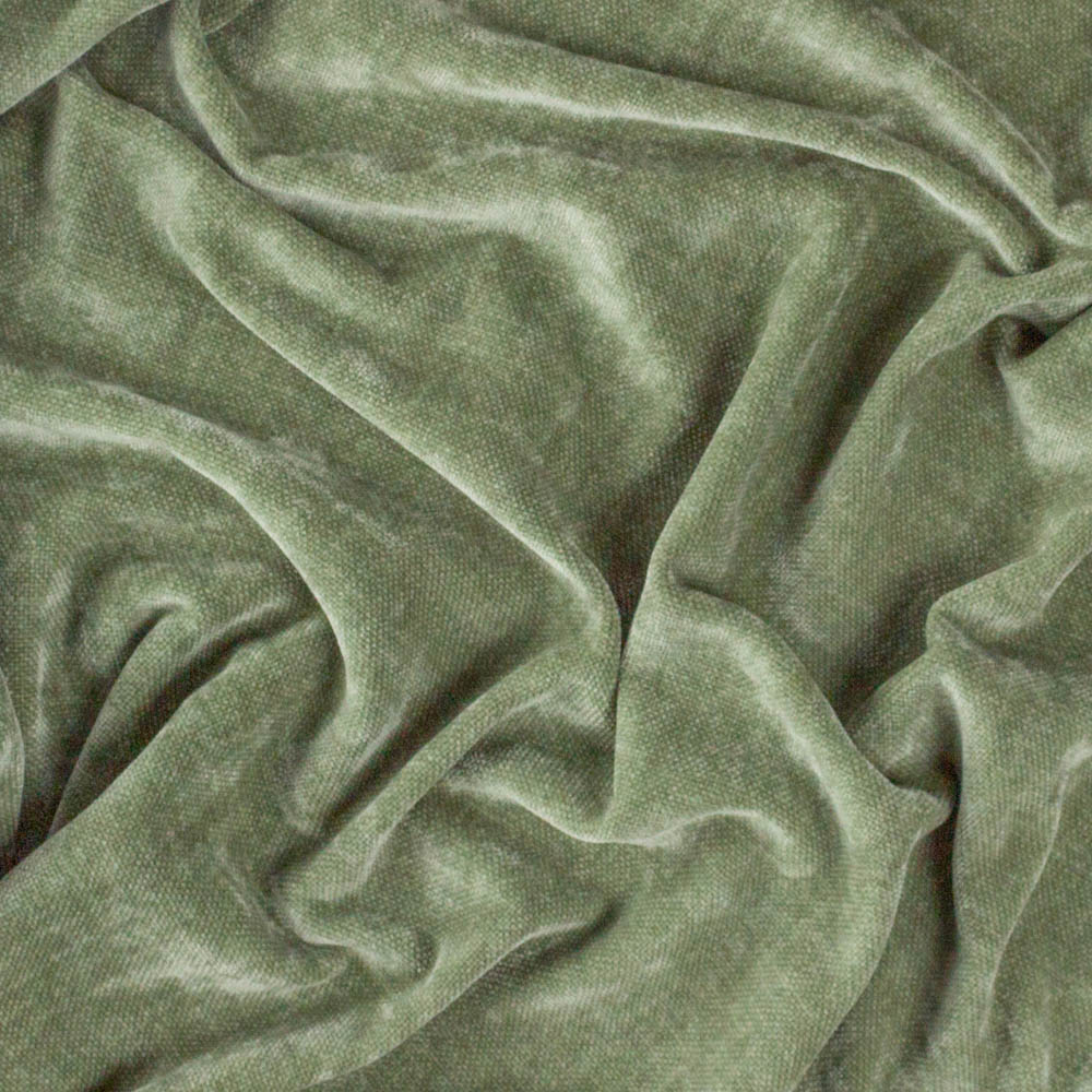 Yard Eucalyptus Heavy Chenille Velvet Throw 150 x 200cm Image 3
