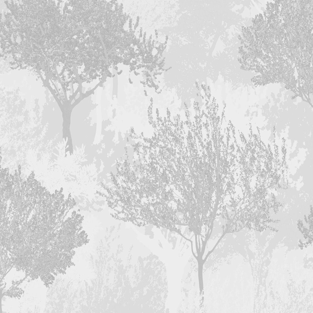 Superfresco Easy Birch Silver Wallpaper Image 1