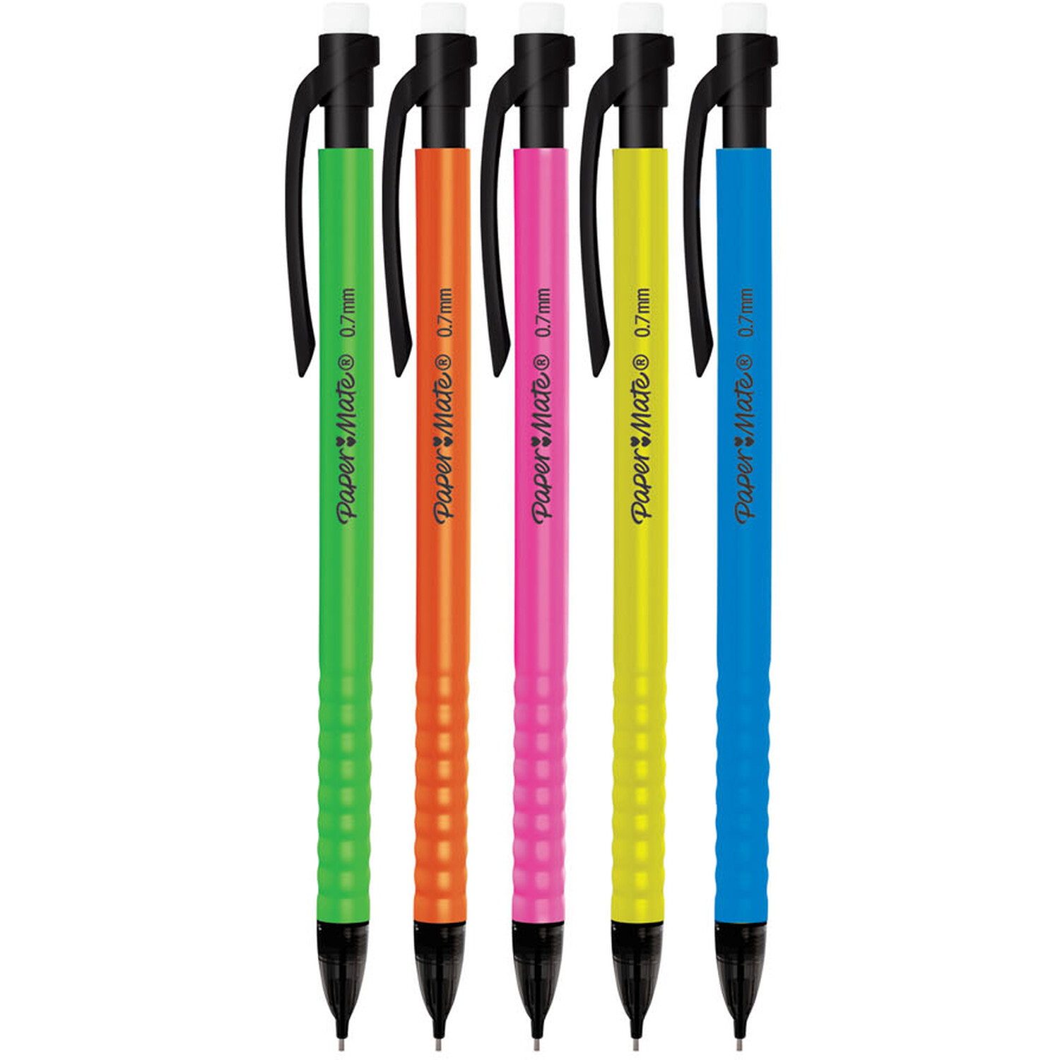 Pack of Five Papermate Mechanical Pencils Image 2