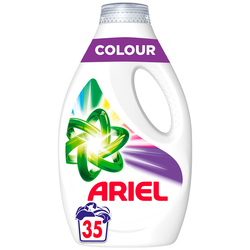 Ariel Colour Washing Liquid 35 Washes 1.225L Image 1