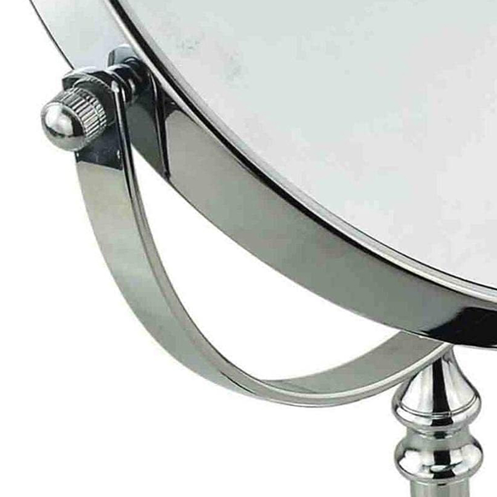 Dyzi Double Sided Crystal Style Makeup Mirror Image 4