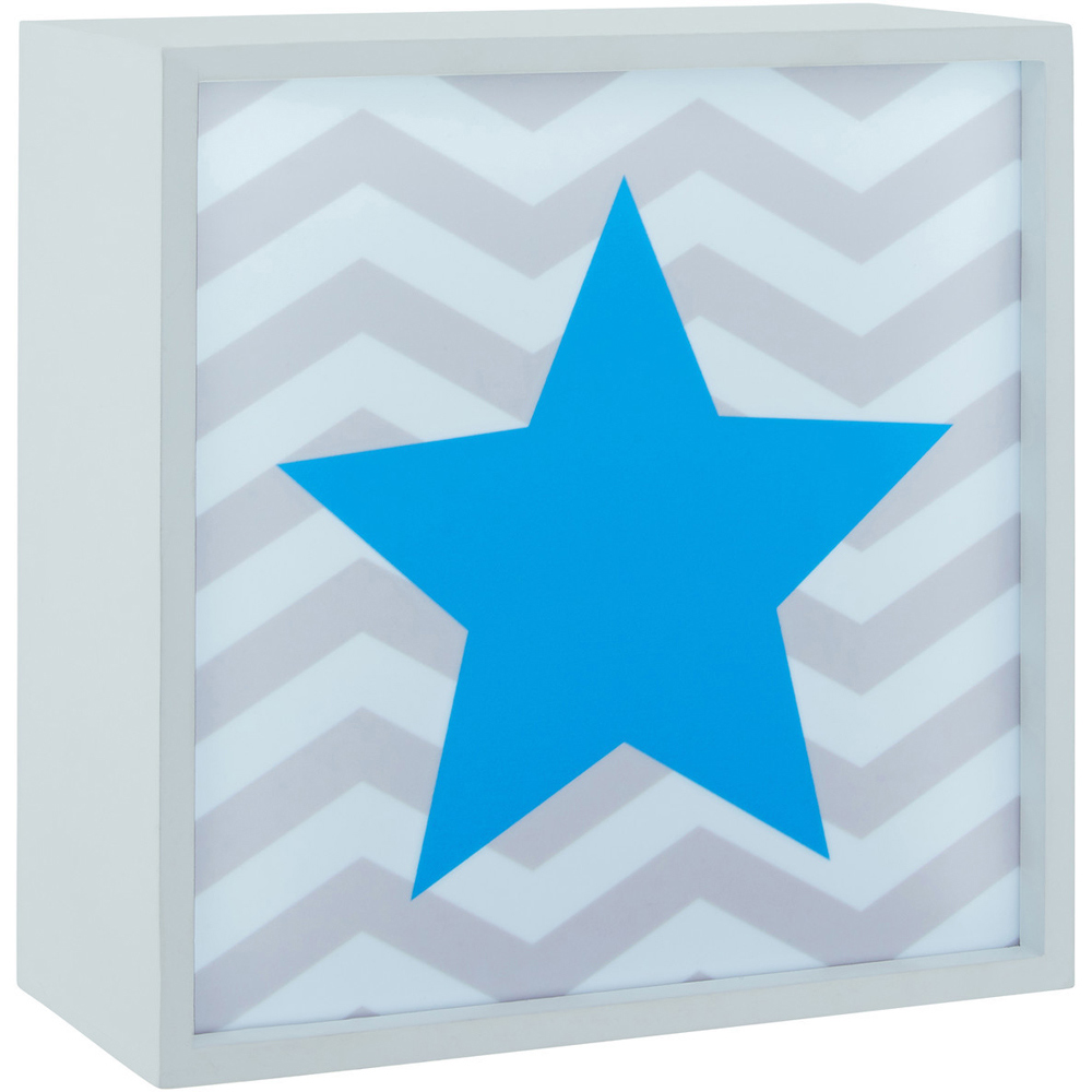 Premier Housewares Blue Star LED Light Box Image 2