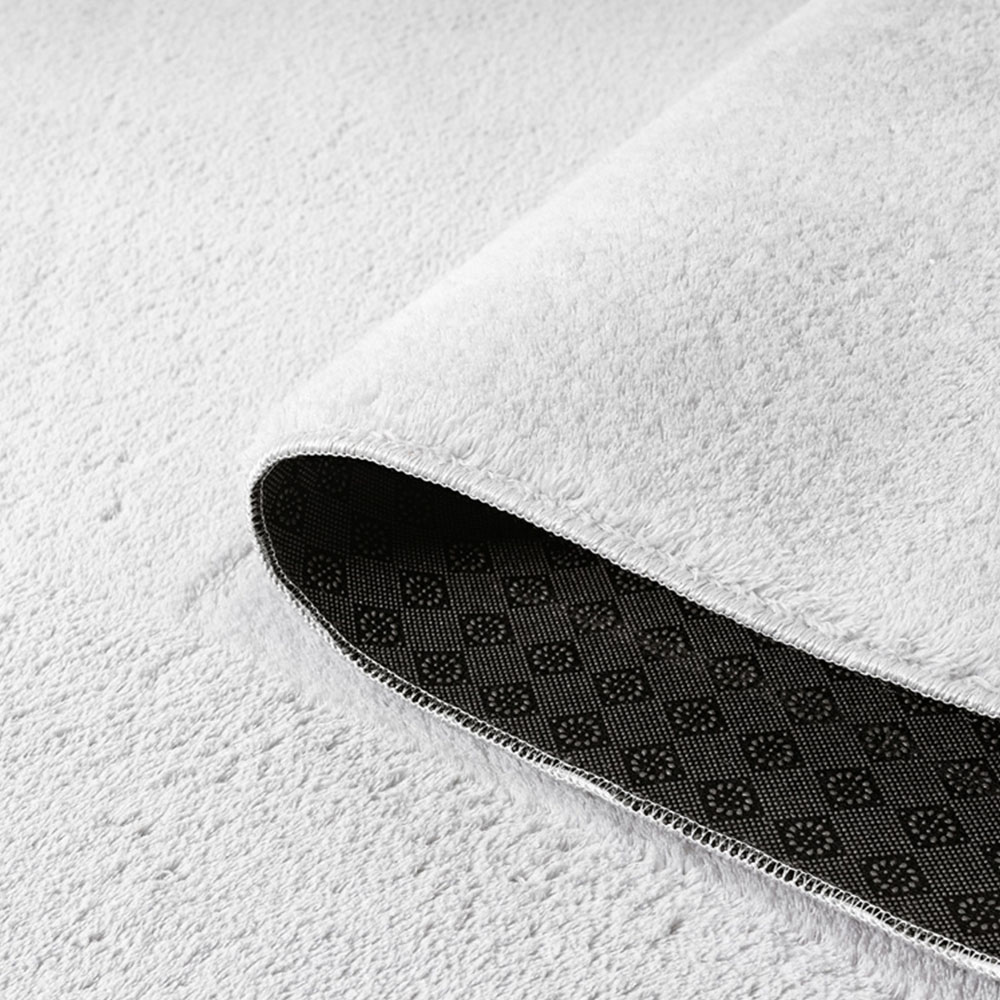 Desire Rugs Comfy Silver Anti Slip Felt Backing Rug 200 x 280cm Image 4