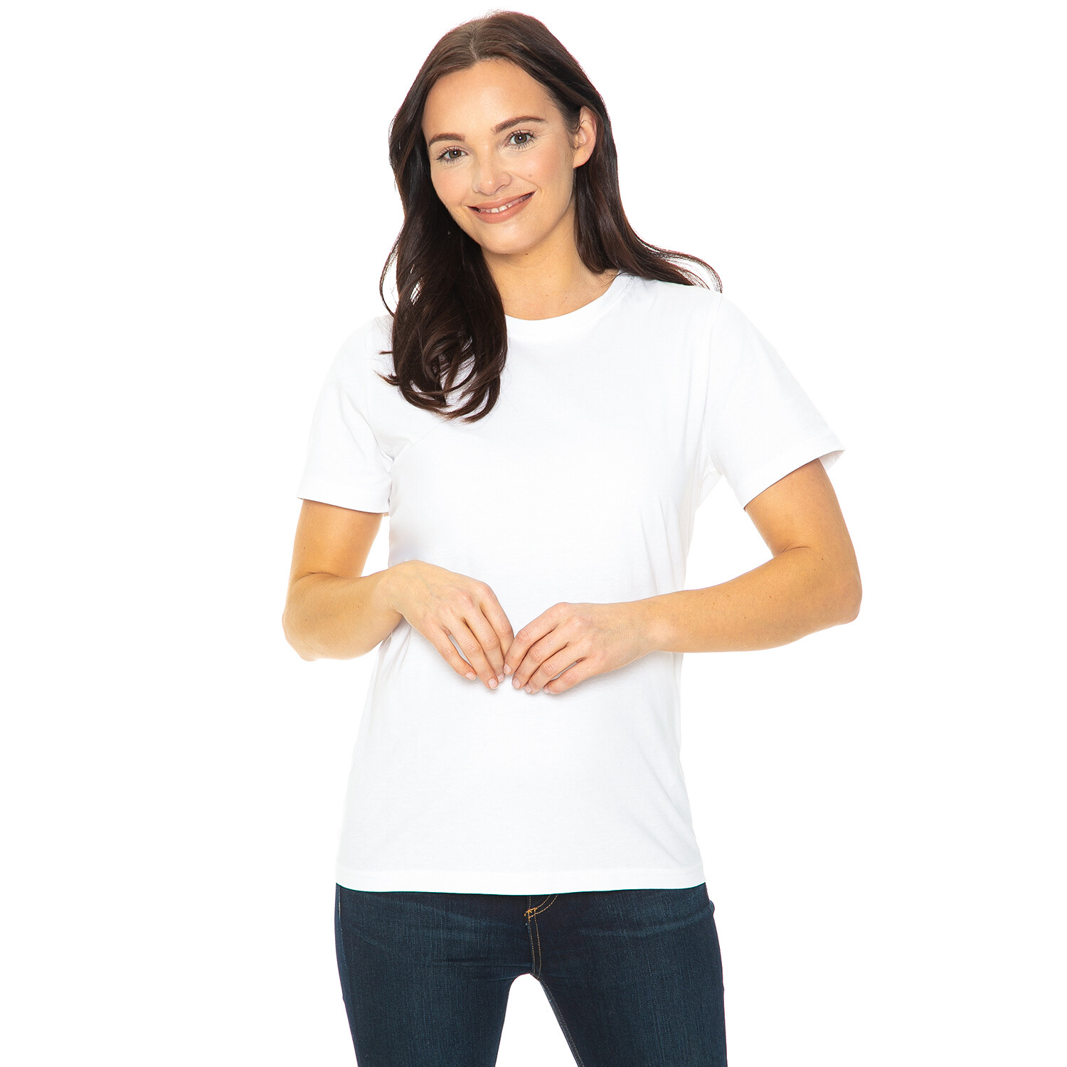 Fiona Crew Neck T-Shirt - White / 18 Image 1