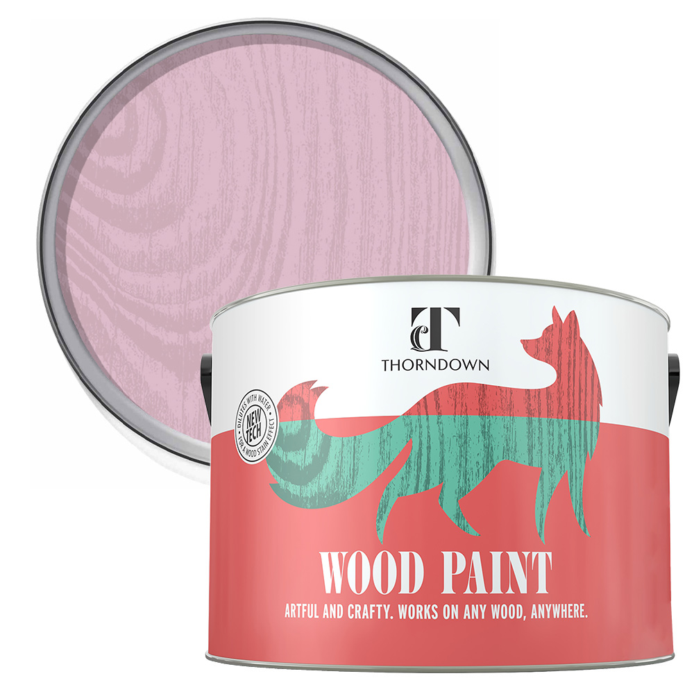 Thorndown Cheddar Pink Satin Wood Paint 2.5L Image 1