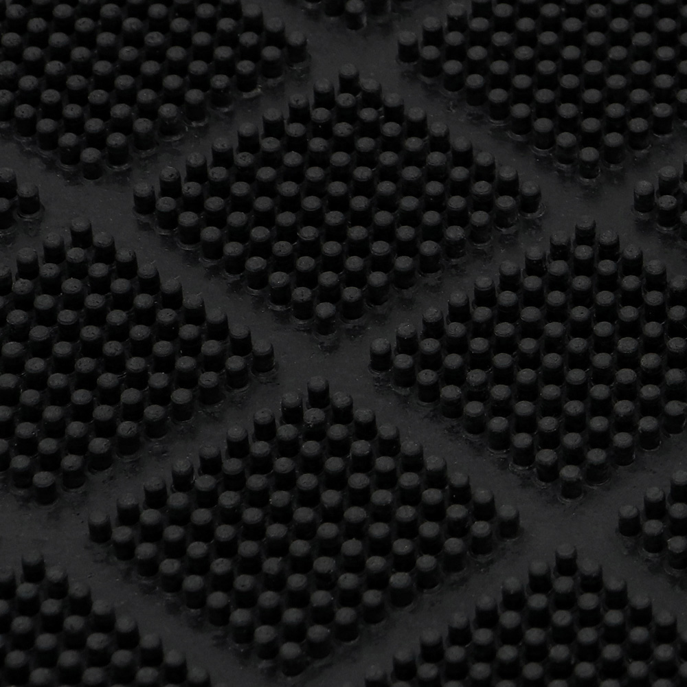 JVL Harlequin Rubber Scraper Doormat 40 x 60cm Image 4