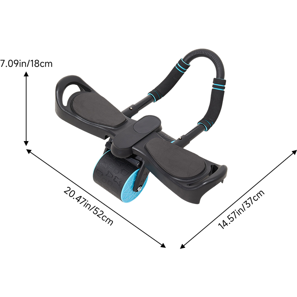 Home & Outdoor Direct 3 in 1 Automatic Rebound Abdominal Roller with Elbow Support Image 6