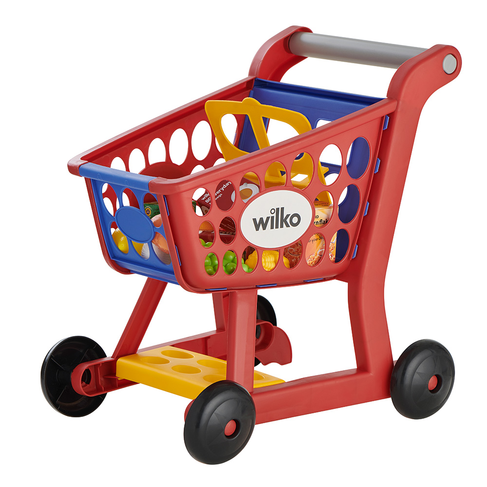 Wilko TA1268517 Lets Pretend Shopping Trolley 18 Months And Above Image 1