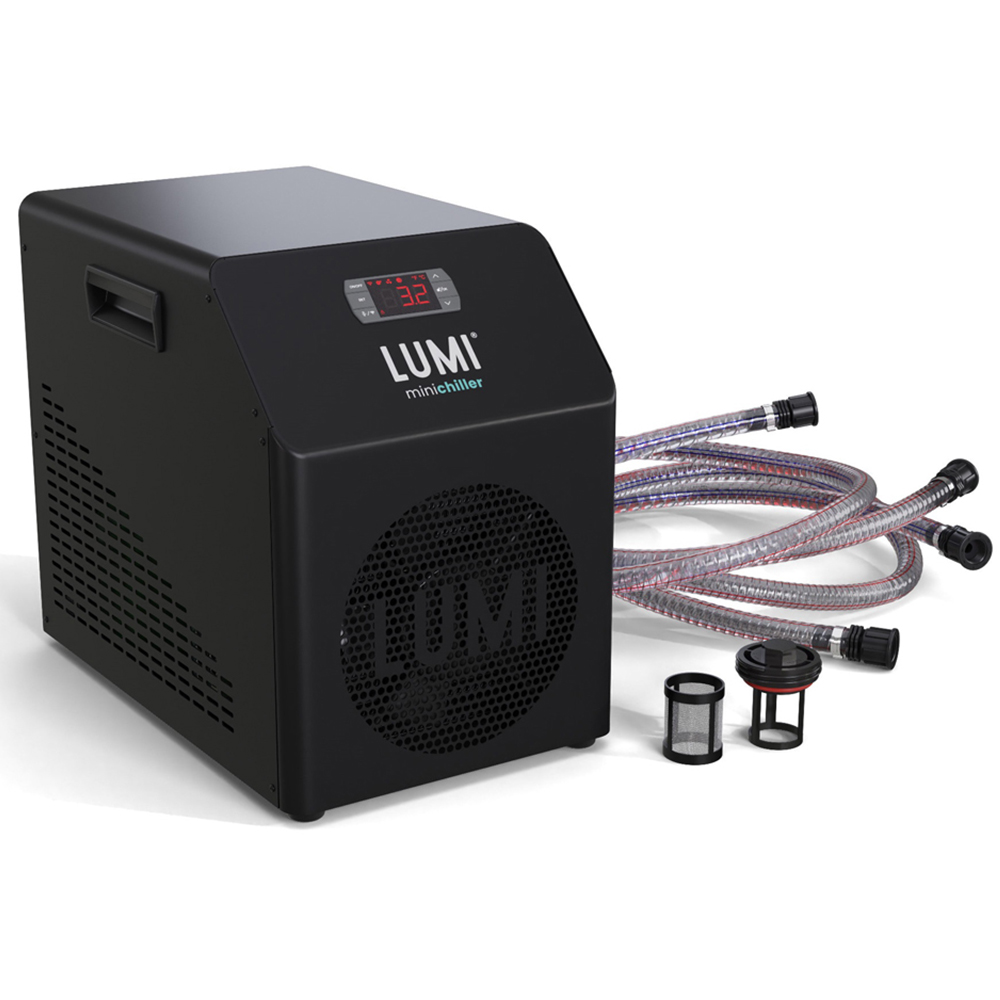 Lumi Therapy Black Mini Ice Bath Chiller Image 5