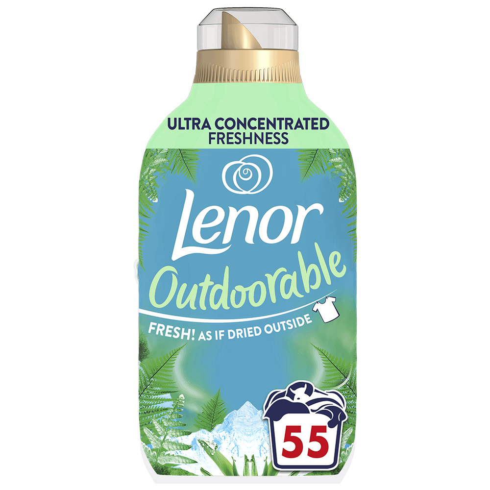 Lenor Outdoorable Northern Lights Fabric Conditioner 55 washes 770ml Image 1