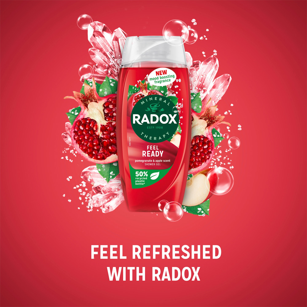 Radox Feel Ready Mineral Therapy Shower Gel 225ml Image 6
