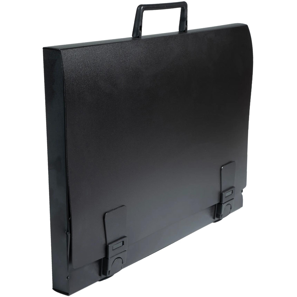 Exacompta Black Rigid Art Folder 31 x 43cm 2 Pack Image 1