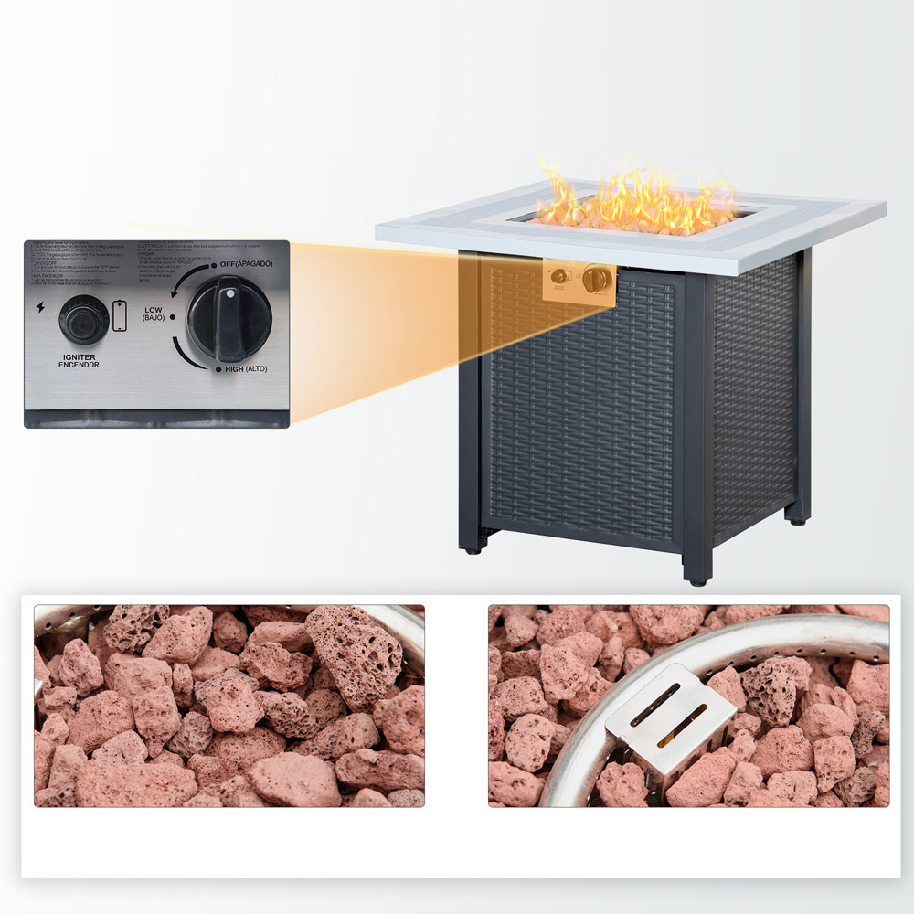 Gas Fire Pit Table Image 6