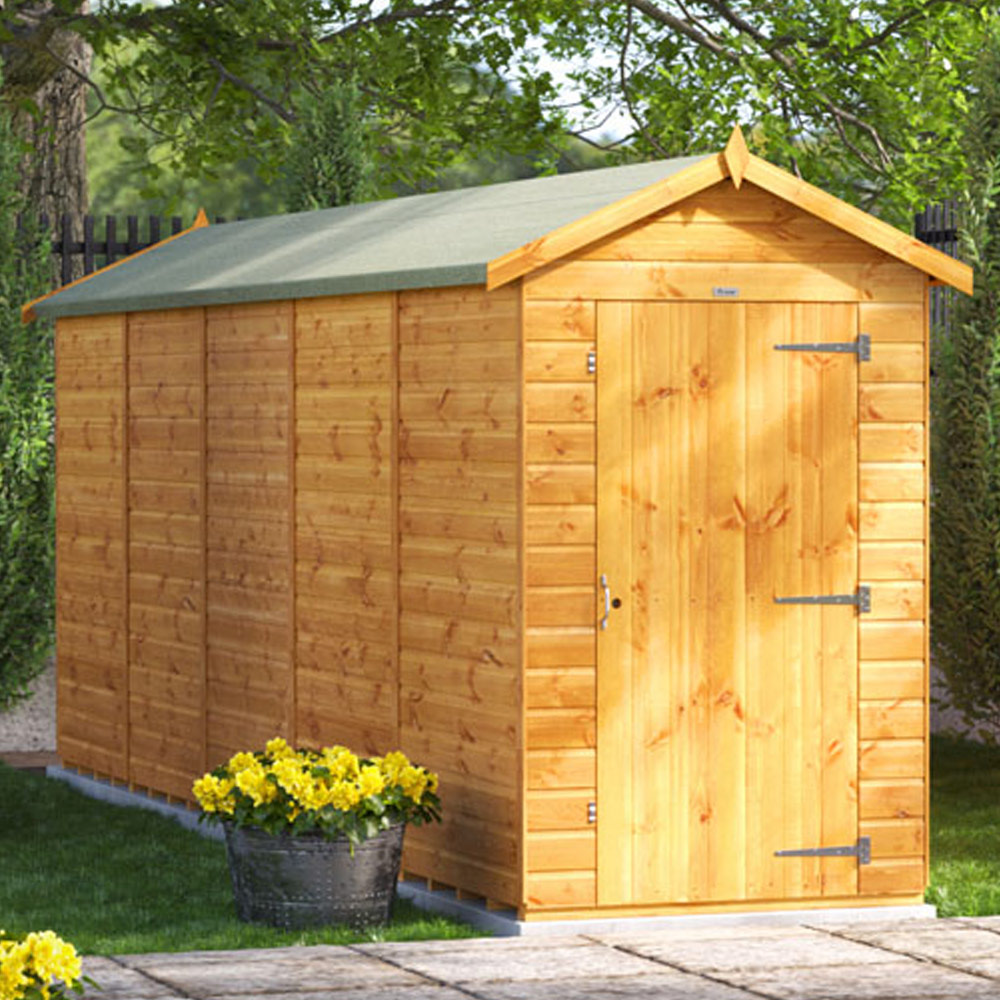 Power Sheds 20 x 4ft Apex Wooden Shed Image 2