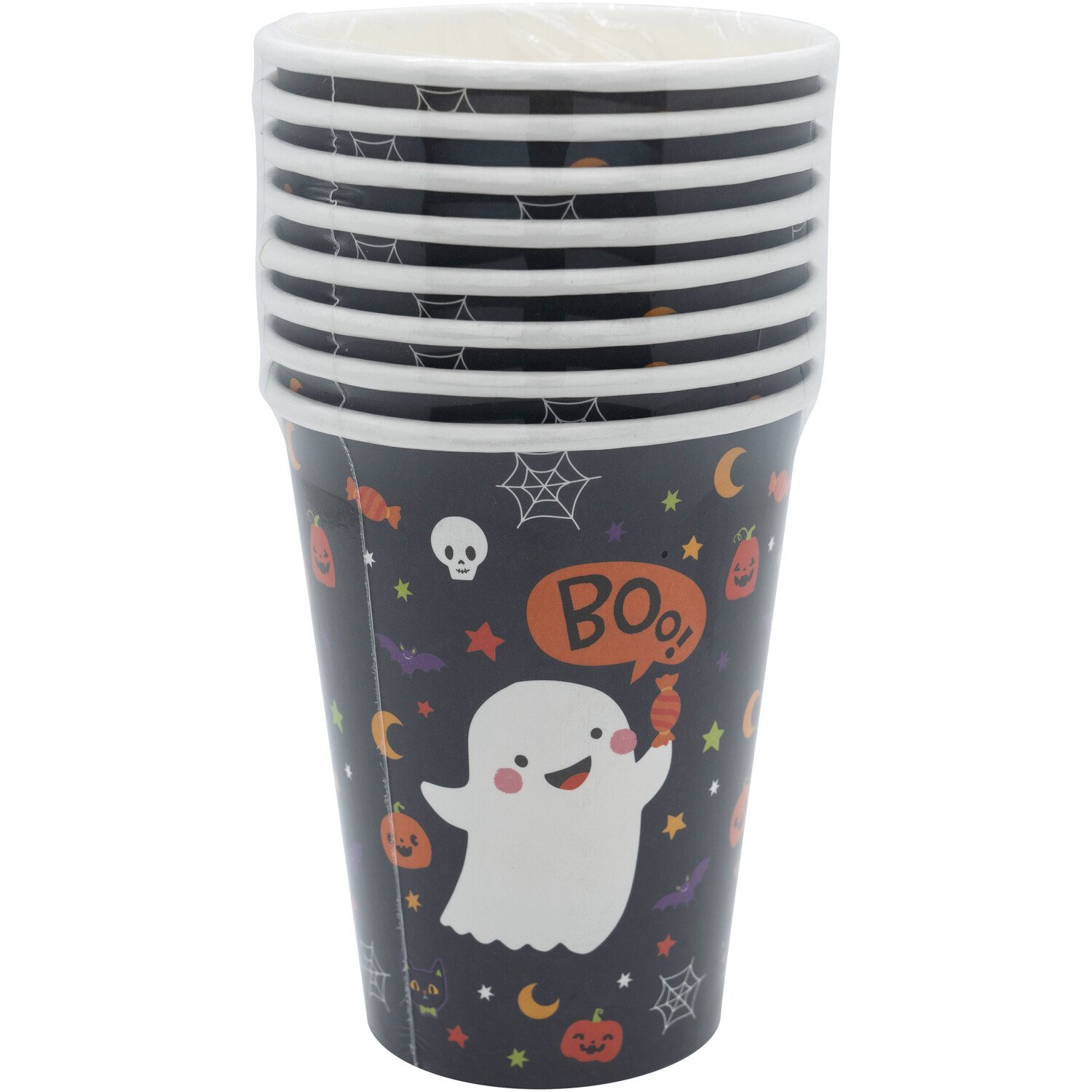 Single Haunted Hallows Trick or Treat Cup 8 Pack in Assorted styles Image 4