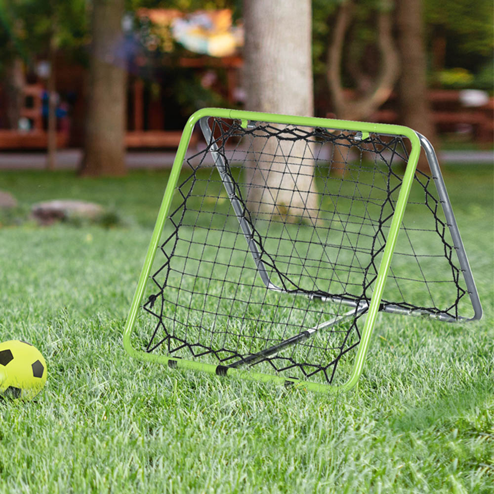 HOMCOM Kids Rebounder Net and Goal Set Image 2