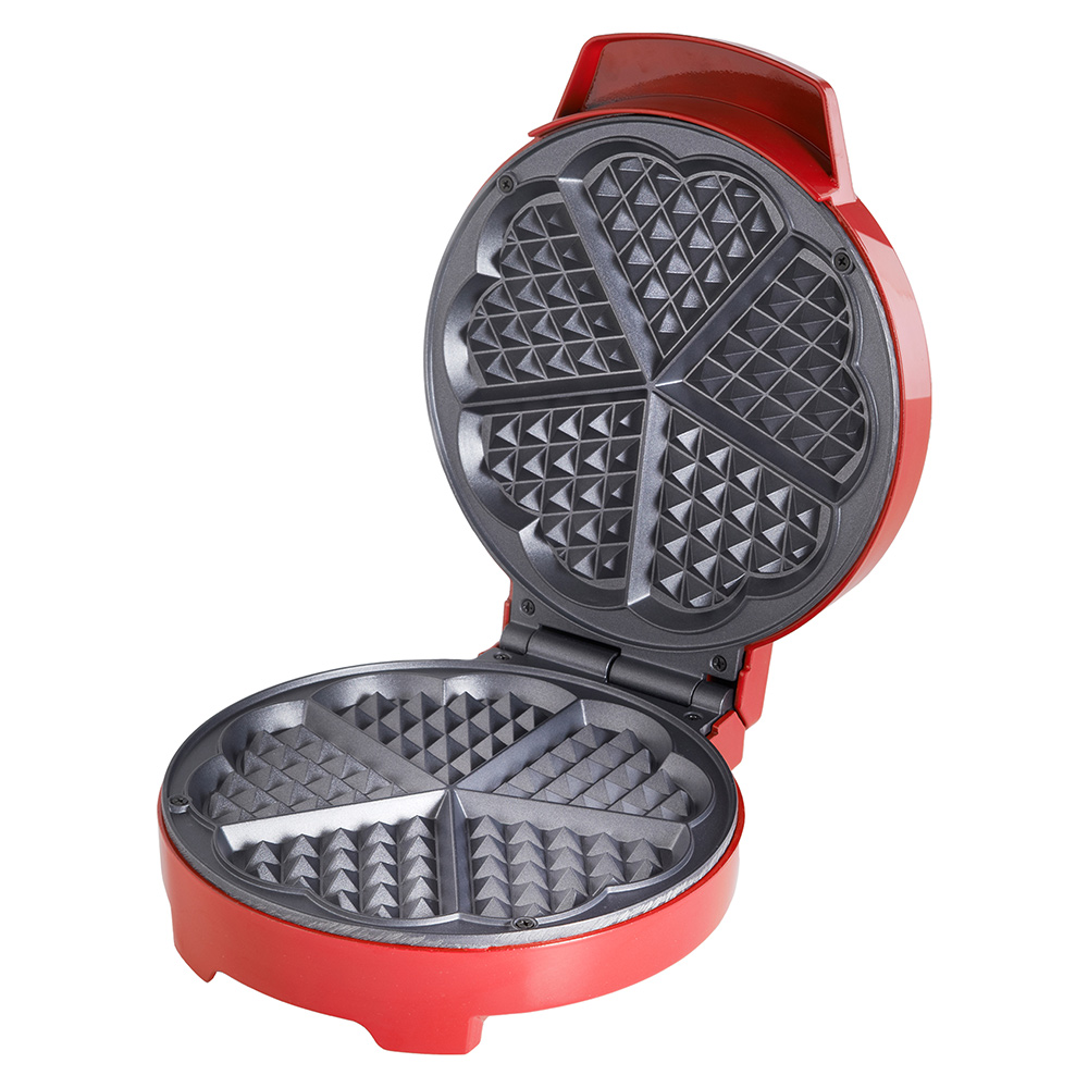 red waffle iron